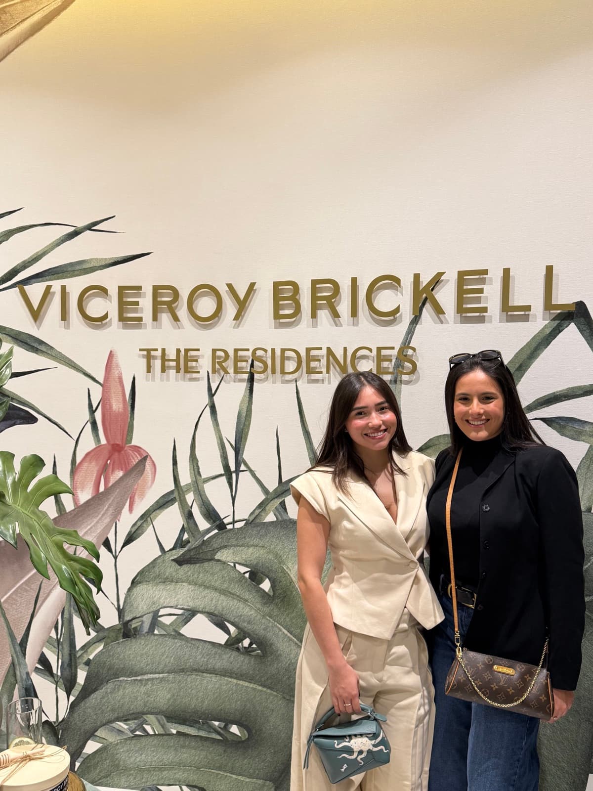 Valery with a colleague at Viceroy Brickell